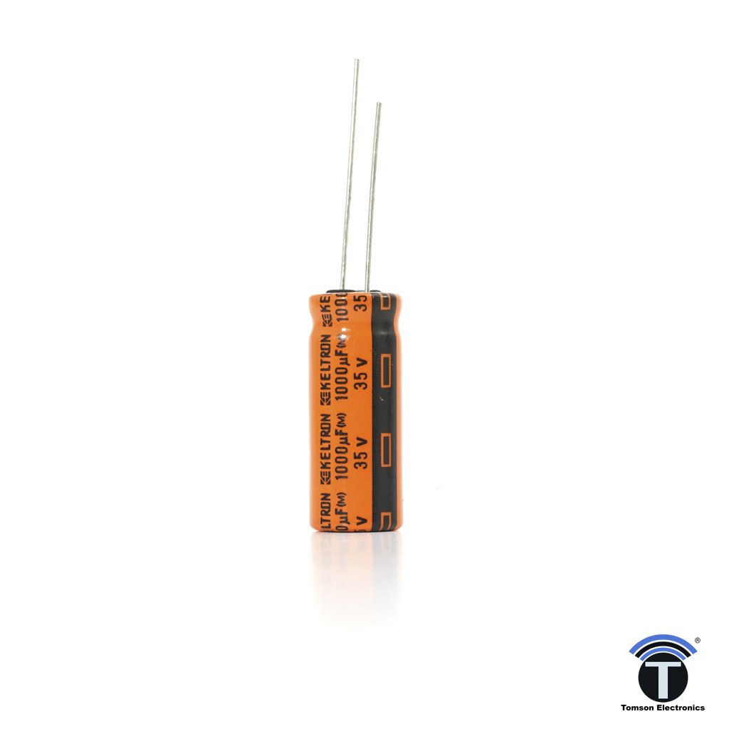 KELTRON 1000 uF/35 V Radial Electrolytic Capacitor KELTRON 1000 uF/35 V Radial Electrolytic Capacitor
